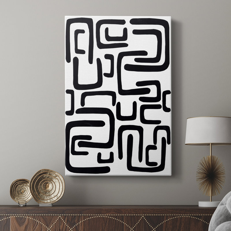 Shuffle II - galerie Cavas sur mesure, H 60 po x l 40 po