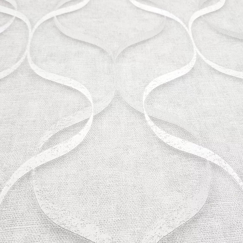 Papier peint texturé gris ivoire gris cassé