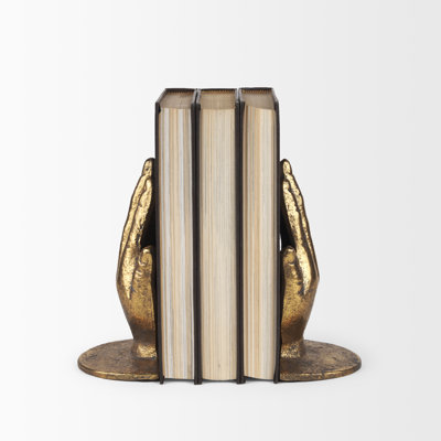 Traditional Metal Bookends