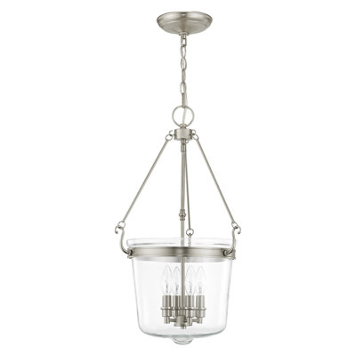 Luminaire suspendu pot 4 lumières Akio