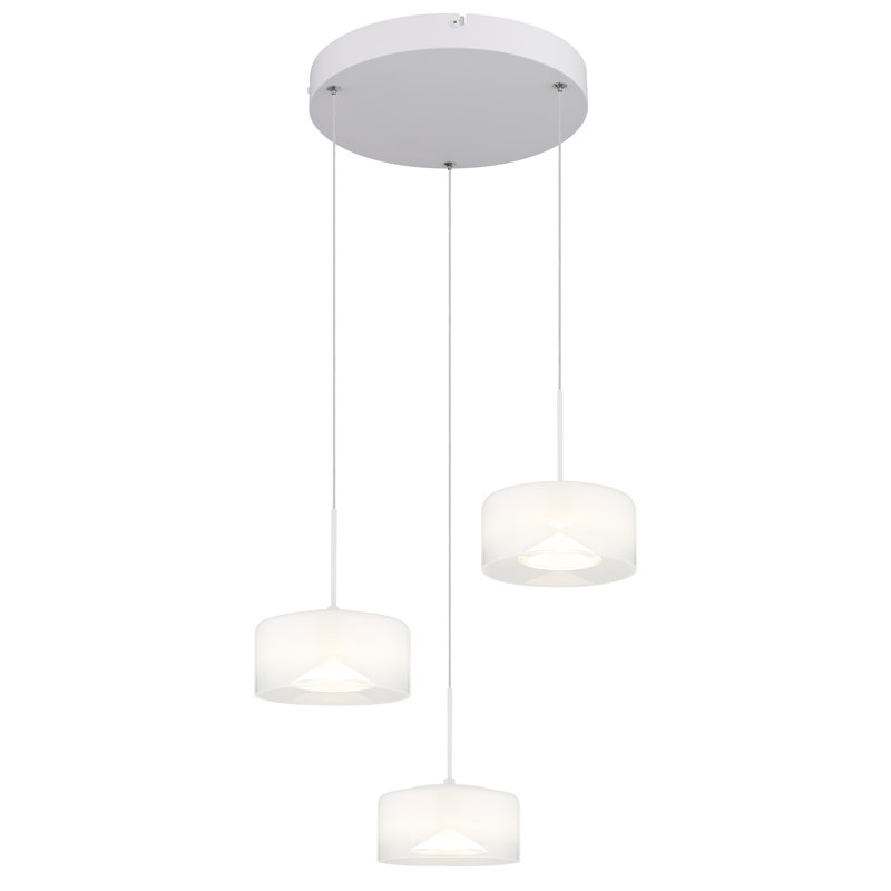 Deawn 1 - Light LED Pendant, Satin