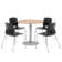 Round Breakroom Table and Chair Set