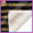 Gold Black Stripes Blankets-128547770