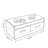 Osia 51.18 " W Sideboard
