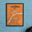 Nanjing City Map 1 Piece Wall Art-648440390