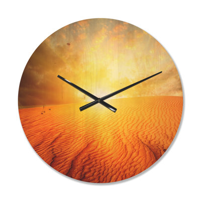 Solid Wood Wall Clock