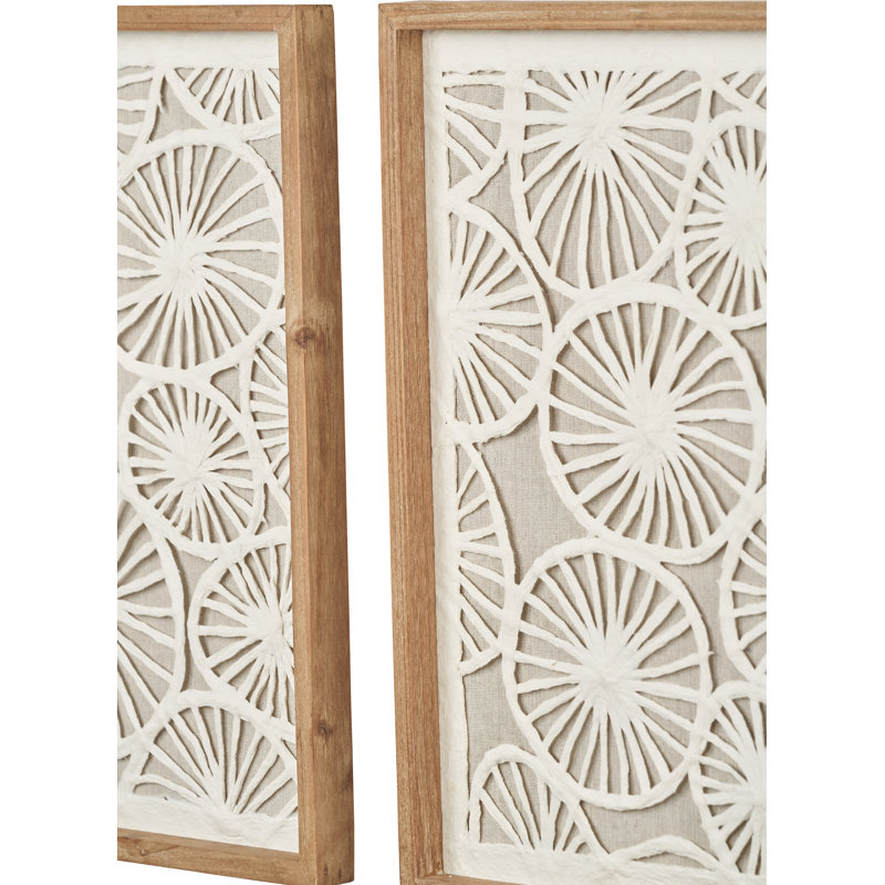 2 Piece Closed Corner Frame Set on Canvas
