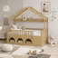 Lit simple avec lumières DEL, tiroir de rangement et barrière de sécurité-1096046272-1096046273
