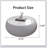 Luxurious Light Marble Top Drum Shape Leather Coffee Table For Modern Living Room Furniture-998028562