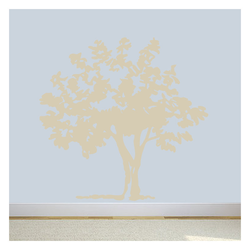 Décalcomanie murale arbre contes, Beige