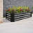 Durable Planters, Metal 4 X 2 X 1 Ft, Modern Industrial For Home Garden