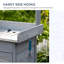 Accent Cabinet, Outdoor Potting Bench Table, Storage Cabinet With Open Shelf