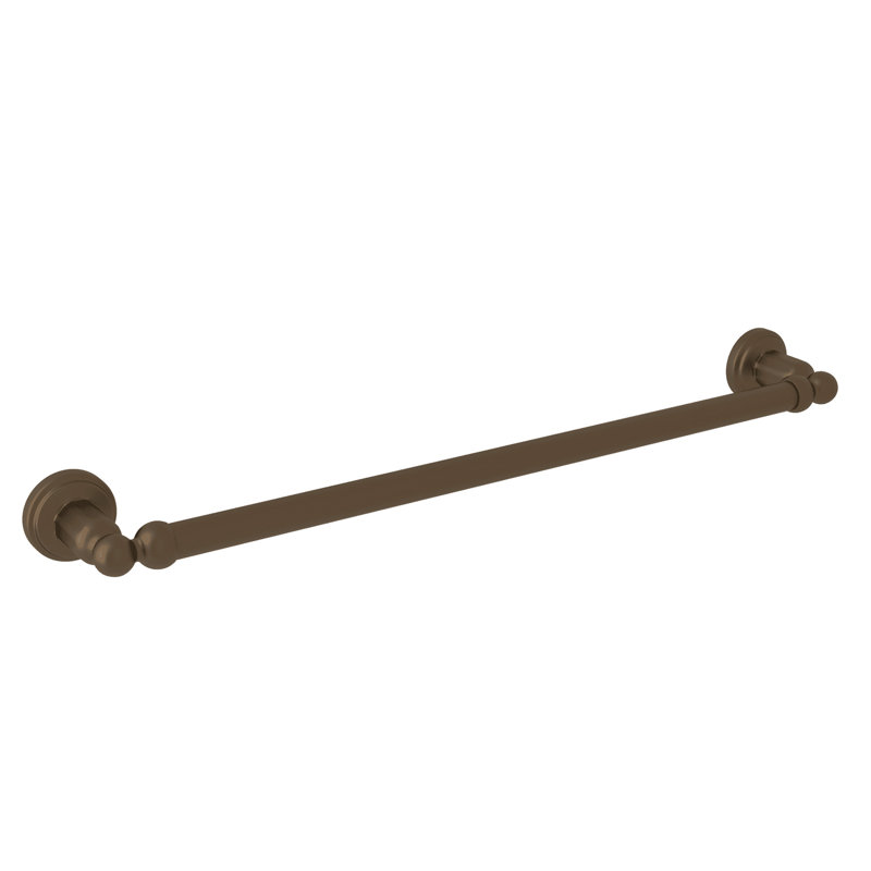 Edwardian Towel Bar, 2" H x 19.5" W x 2.5" D, English Bronze