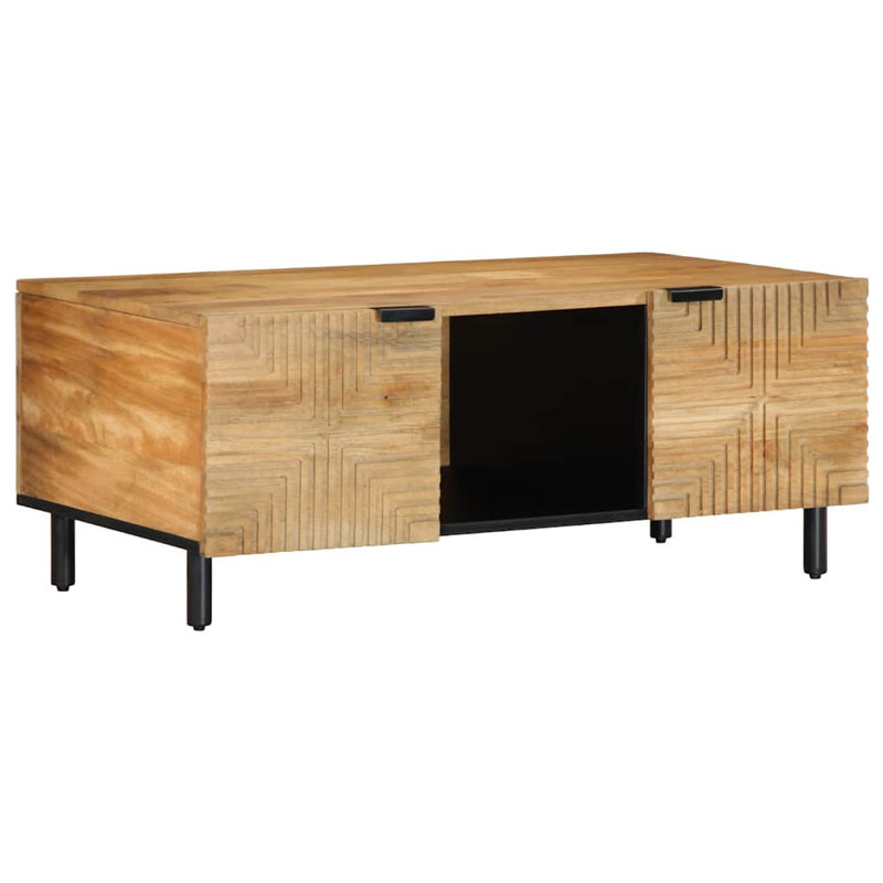 Coffee Table with Storage, Artisan Oak, 40" H x 100" L x 54" W