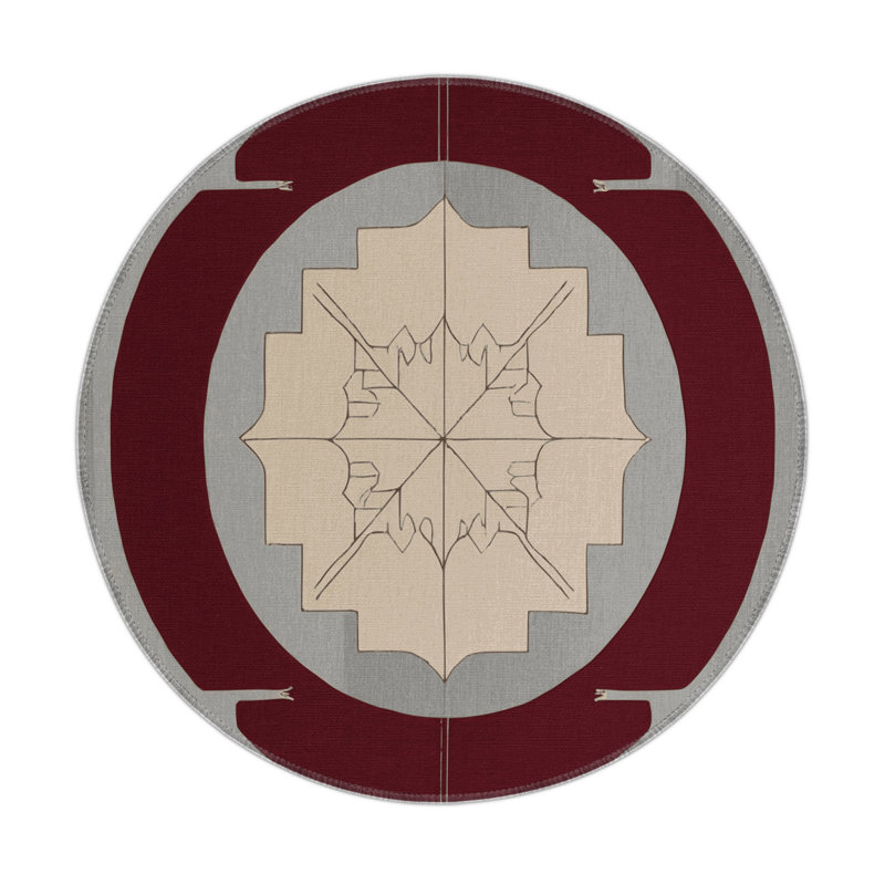 Axis Harmony Indoor And Outdoor Area Rug, Round 5'