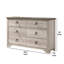 Commode double 6 tiroirs Stangl