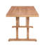 Ensemble de salle à manger de style Mid-Century moderne en bois et chaises rembourrées pour la maison, la cuisine et la salle à manger-112497318
