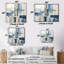 Coleon - art mural moderne blanc-114717910-114717909-114717907