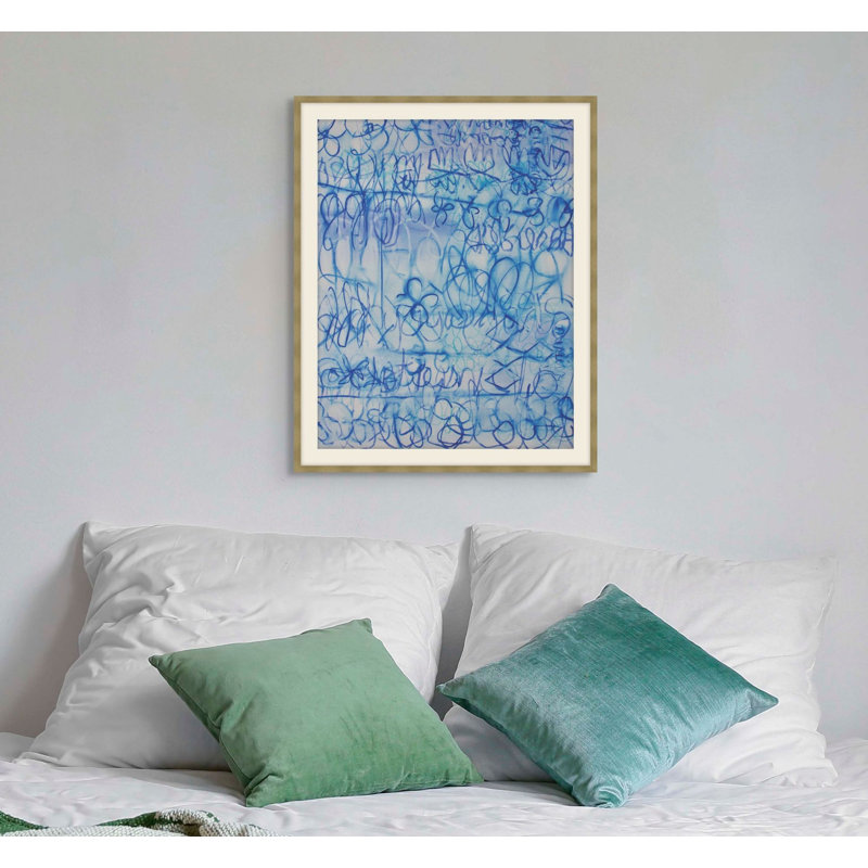 Abstract Print by Michelle L, 16.54" H x 13.54" W