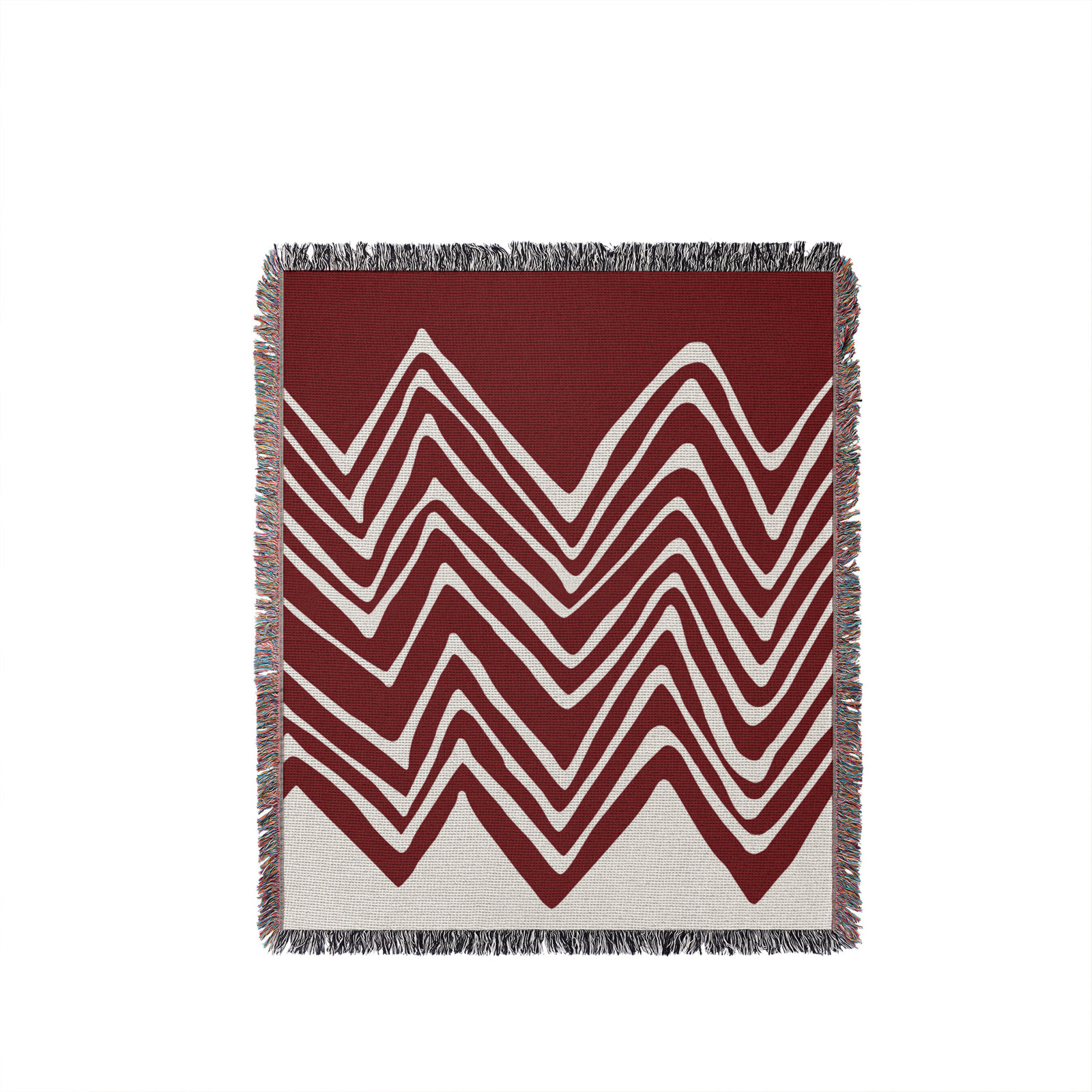 Addai Throw Blanket, Red, 60" H x 60" W (Throw)