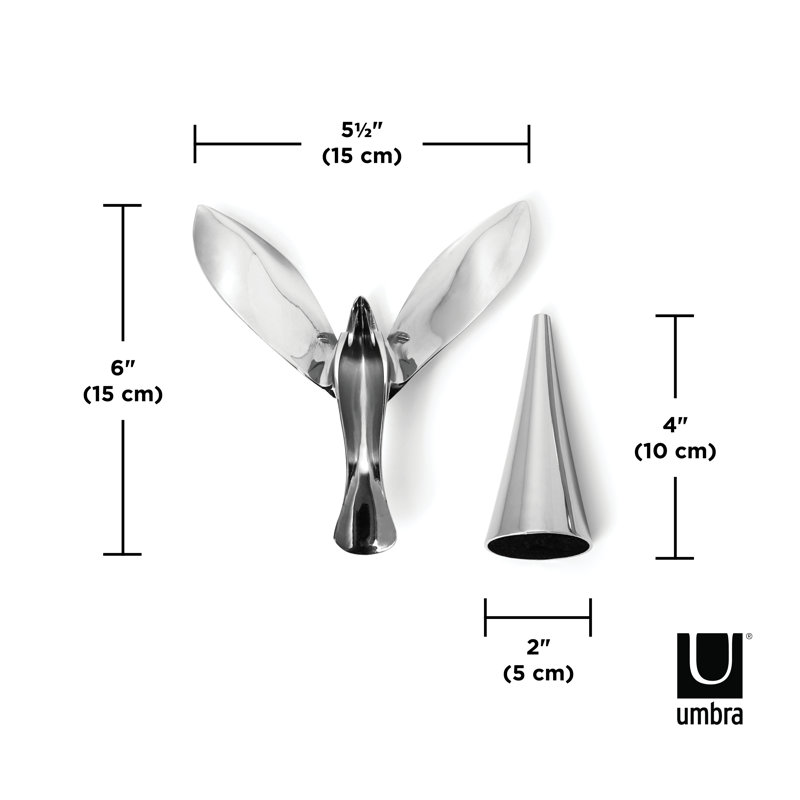 Chrome Sculptural Balancing Bottle Opener