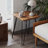 Retro Walnut Solid Wood Square Coffee Table
