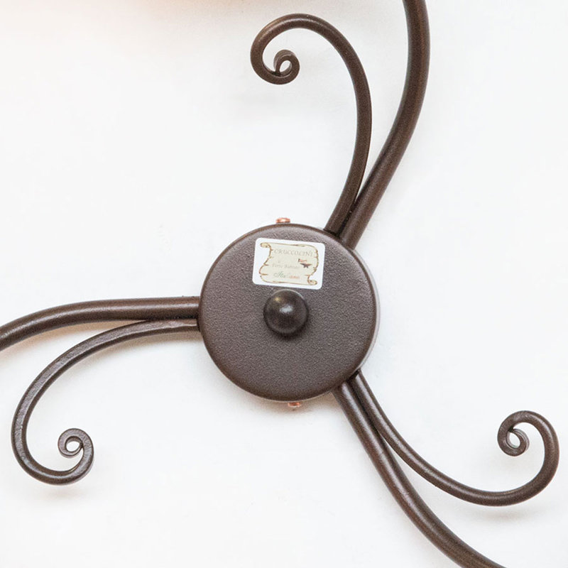 Spector Glass Semi Flush Mount