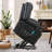 37.8" Wide Soft and Oversize Leather Power Lift Assist Massage Heat Recliner with USB & Dual Cupholders-1389237155