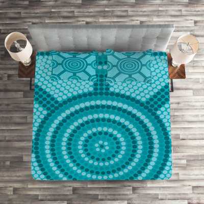 Native Modern & Contemporary Dots Coverlet