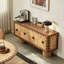 Buffet rétro en bois massif