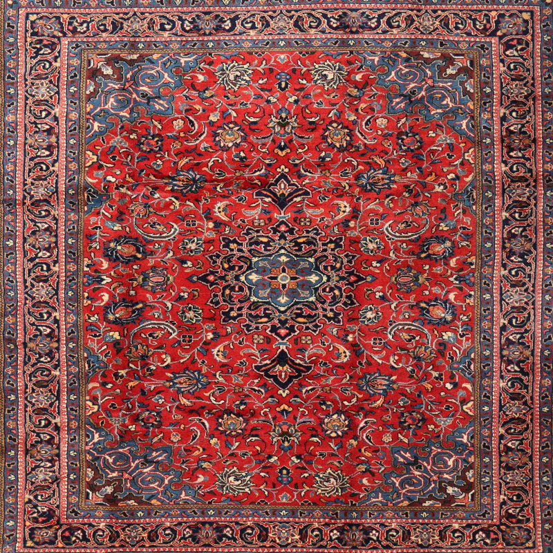 Asiyah Oriental Indoor Rug, Square 5'