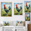 Ferme, coq, campagne, prairie I - coq, art mural-2065567063-2065567137