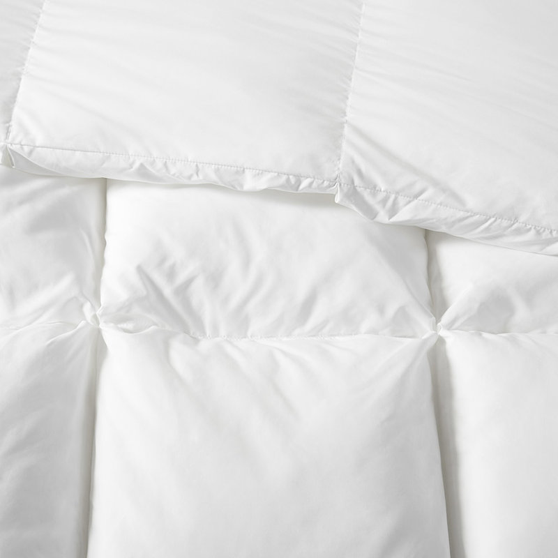 Édredon en duvet synthétique double / grand avec housse 100%, trop rembourré pour plus de confort, surpiqûres 3D, taquet de saut, chaud en hiver, boucles d'angle, protège-oreiller vendu séparément, haut