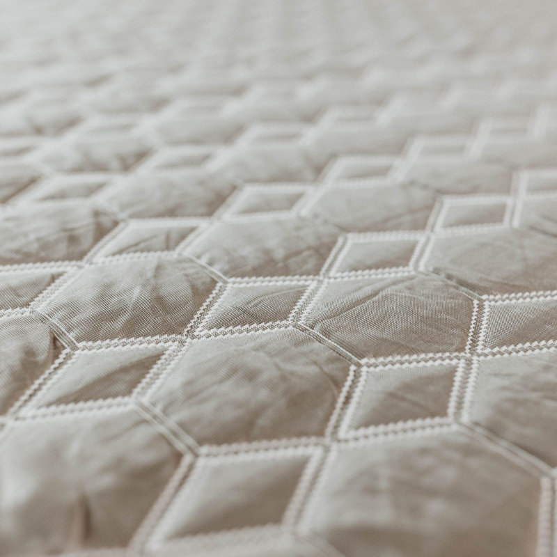 Matelas hybride avec couche de confort à mémoire de forme infusée de cuivre et système de ressorts de soutien, 14", Grand lit