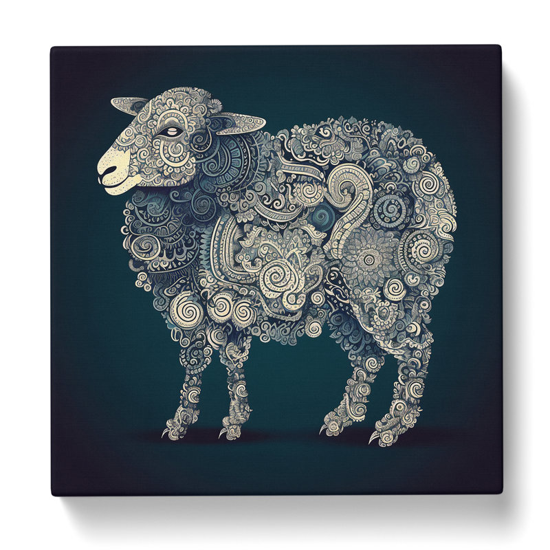 Modern Wall Art - Wrapped Canvas, 35cm H x 35cm W x 3cm D