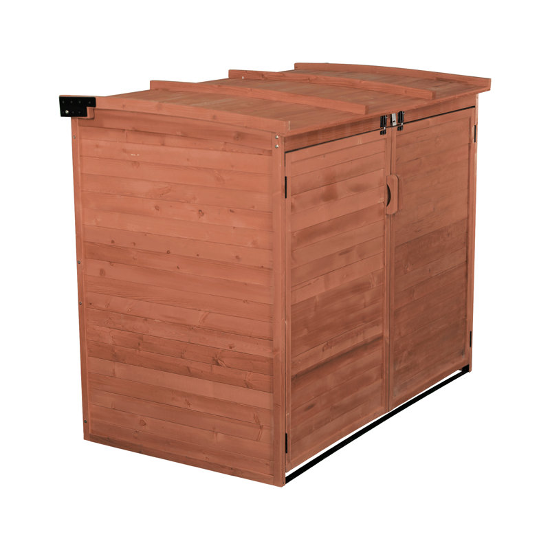 Large Horizontal Refuse Storage Shed