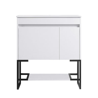 Base de meuble-lavabo simple 30 po seulement