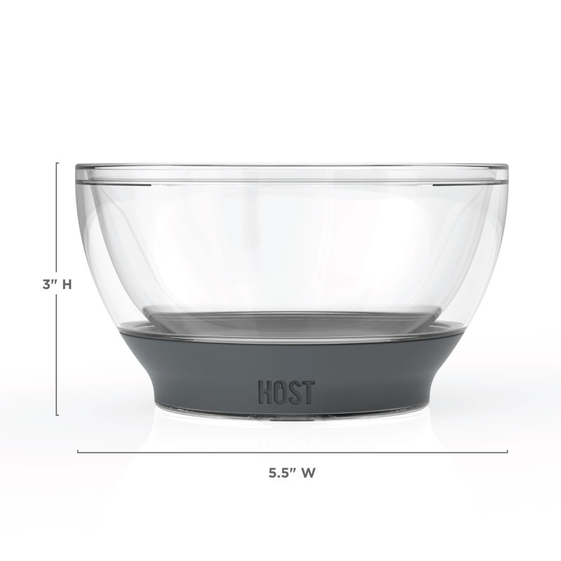 Ice Cream FREEZE Bowl in Grey