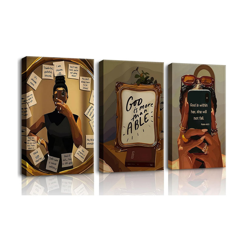 3 Piece Wrapped Canvas Print