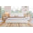 Cream Style Fabric Upholstered Bed-1607087261-1607087263