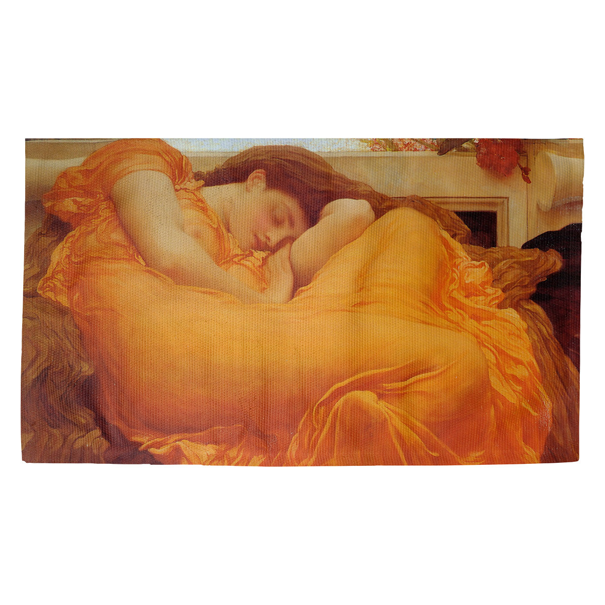 World Menagerie Magruder Flaming June Orange Area Rug | Wayfair