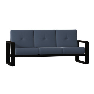 Vale 83.5'' Wide Aluminum Patio Sofa