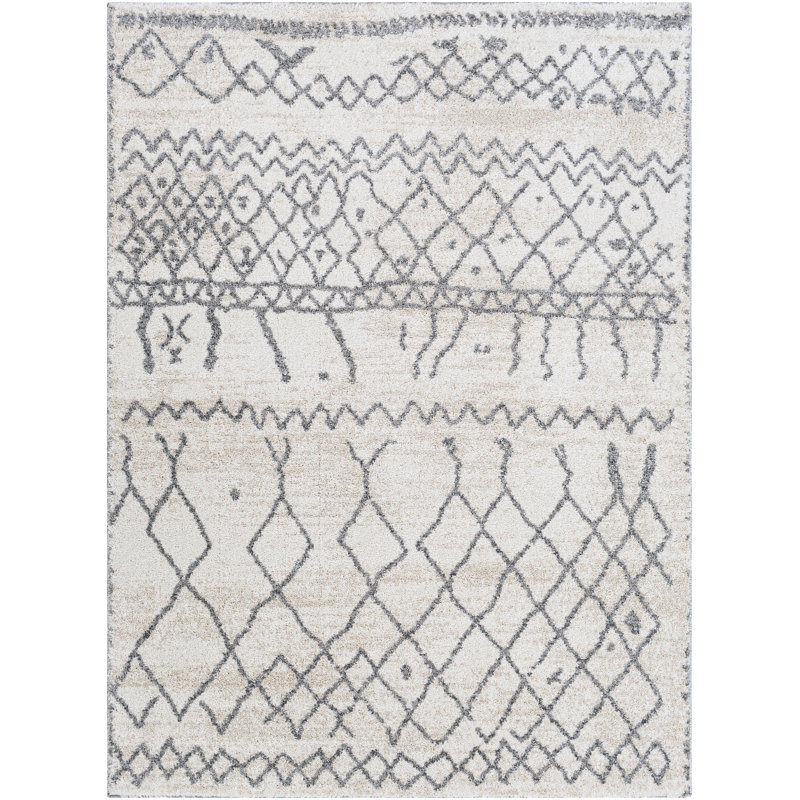 Arlo Southwestern Indoor Rug, Rectangle 6'7" x 9'