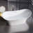 Noreen 68.63'' x 31'' Soaking Acrylic Bathtub-88989579
