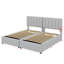 Lit plateforme luxueux avec rangement hydraulique-663004154