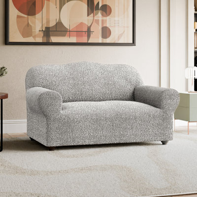 Stretchy Slipcover for Loveseat Sofa - Italian Style & Premium Quality - CottonRich Collection