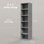 88.5cm H Media Shelves