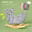 Cheval à bascule en forme de koala, cheval à bascule pour enfants （Il est conçu pour un seul cavalier.）