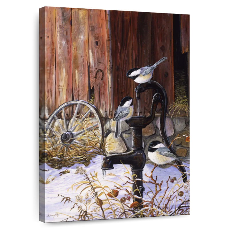 Brampt At The Pump, 48" H x 32" W