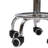 Swivel Adjustable Height Counter Stool with Metal Frame